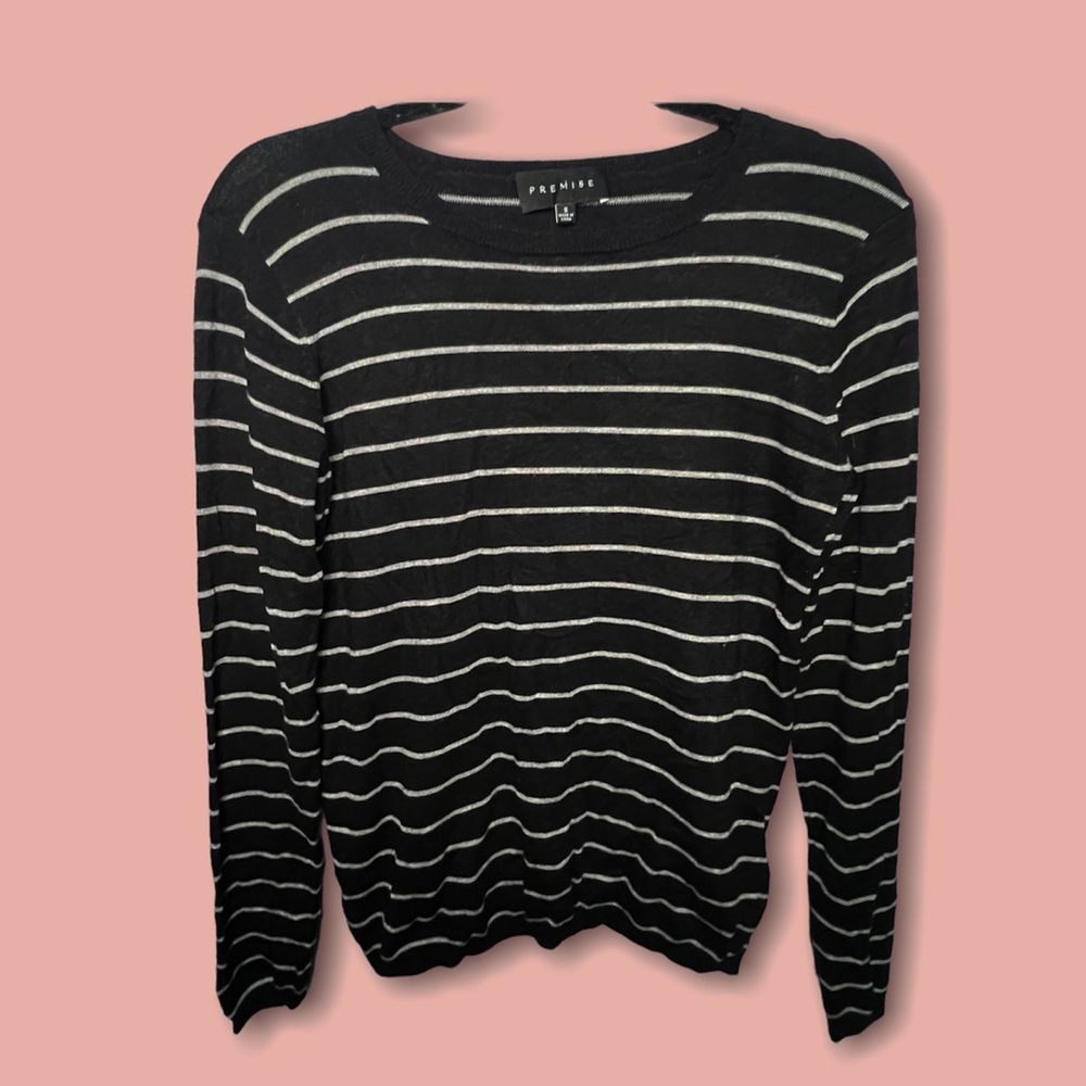 Precise Striped Sweater Size Small
